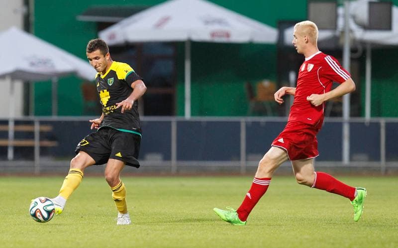 Football. I Liga. Pogon Siedlce - GKS Katowice. 27.08.2015