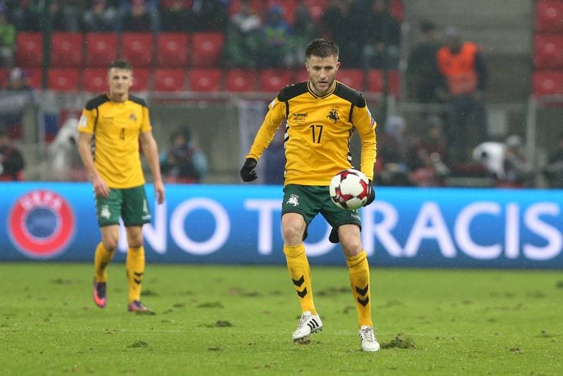 Football. World Cup Qualifiers. Slovakia - Lithuania. 11.11.2016