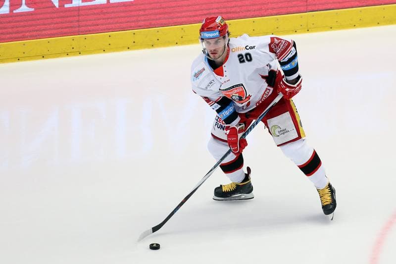Ice Hockey. TipSport Extraliga. Ocelari Trinec - Mountfield Hradec Kralove. 02.04.2018