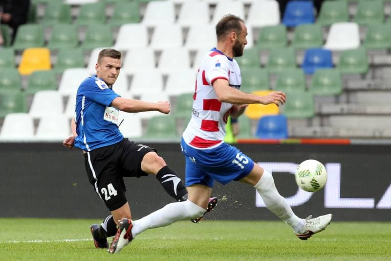 Football. Nice I liga. Podbeskidzie Bielsko-Biala - Sandecja Nowy Sacz. 20.05.2017