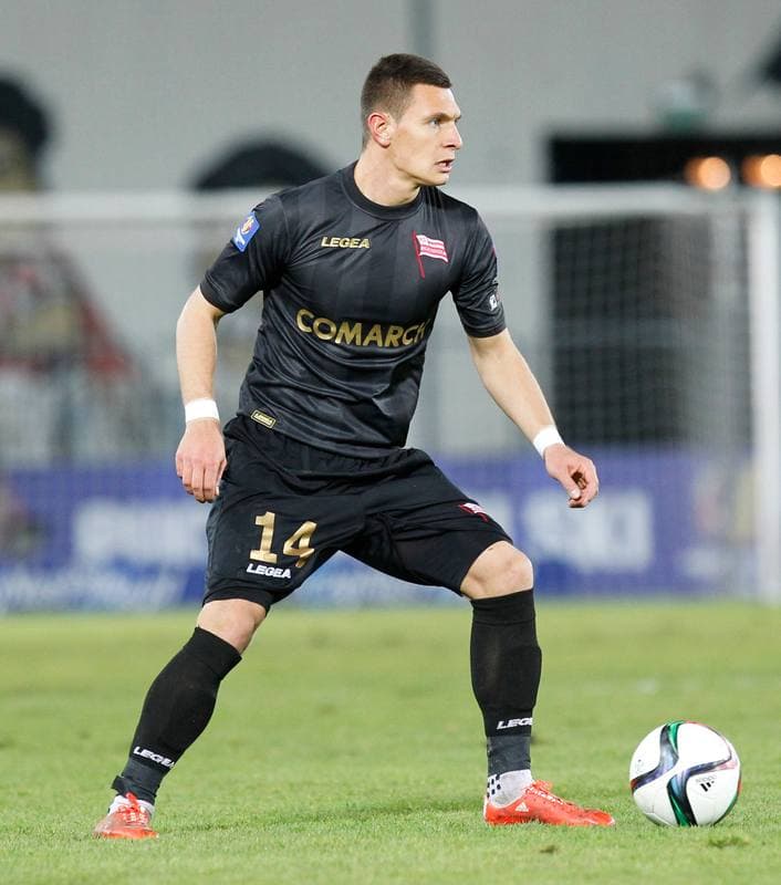 Football. Polish Cup. Cracovia Krakow - Zaglebie Sosnowiec. 19.11.2015