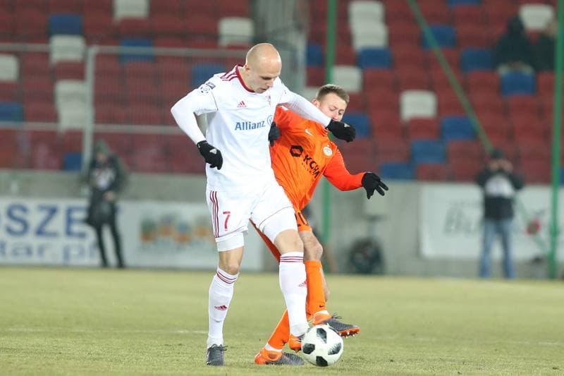 Football. Lotto Ekstraklasa. Gornik Zabrze - Zaglebie Lubin. 09.03.2018