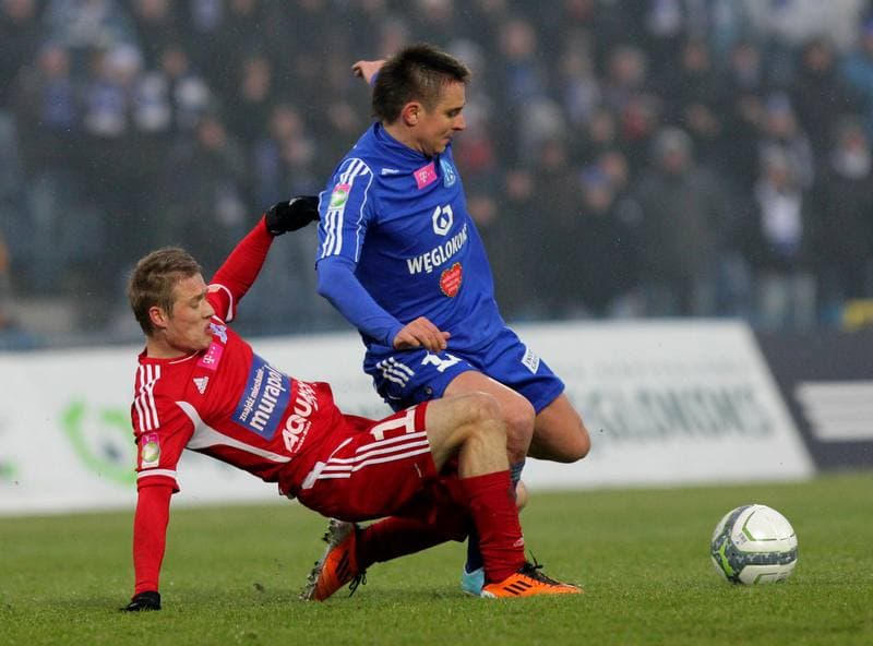 Football. T-Mobile Ekstraklasa. Ruch Chorzow - Podbeskidzie Bielsko-Biala. 18.03.2012