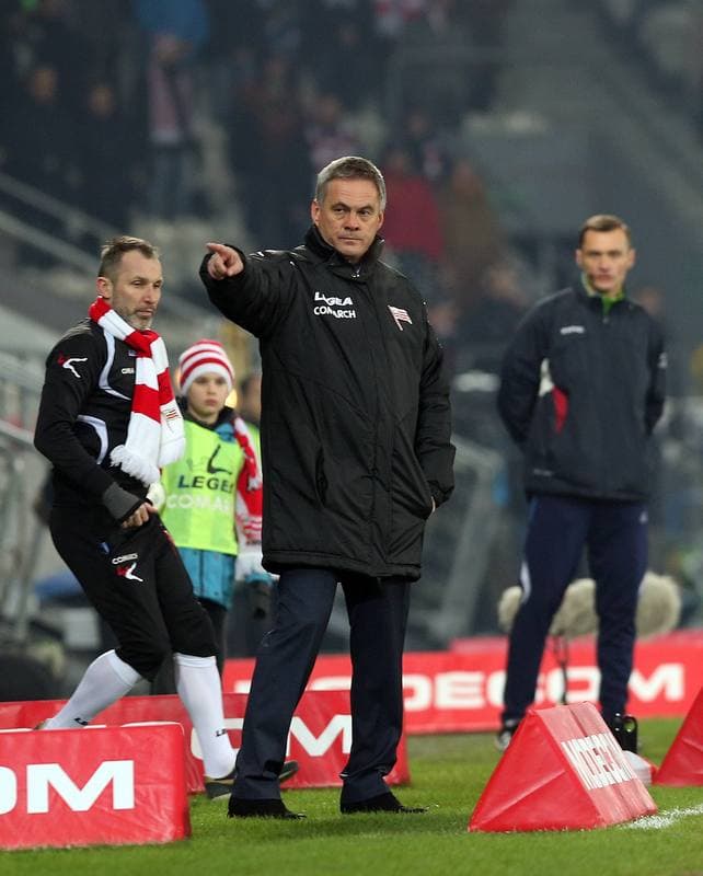 Football. Ekstraklasa. Cracovia Krakow - Zaglebie Lubin. 26.02.2016