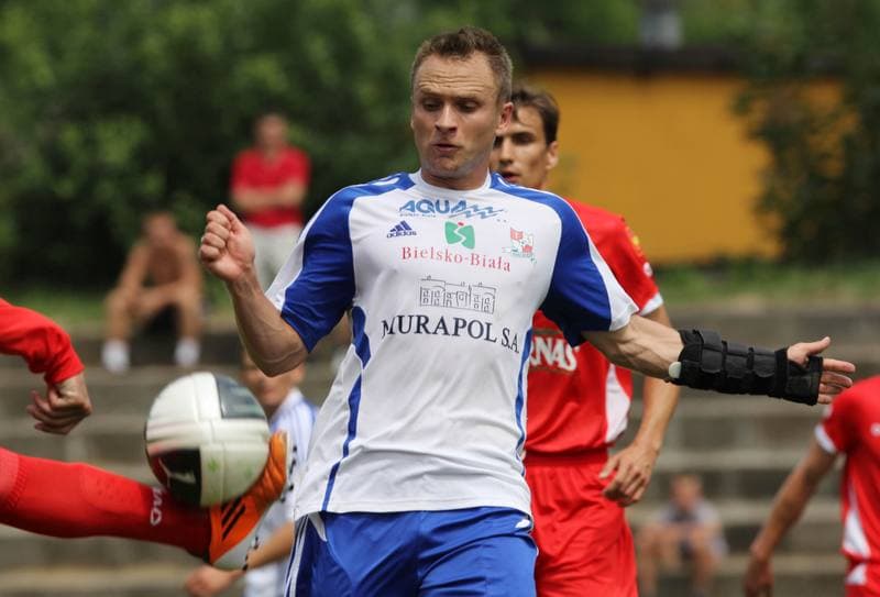 Football. Sparing. Widzew Lodz - Podbeskidzie Bielsko-Biala. 19.07.2011