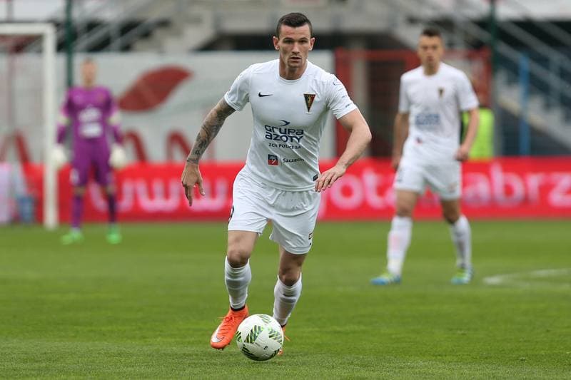 Football. Ekstraklasa. Piast Gliwice - Pogon Szczecin. 01.05.2016
