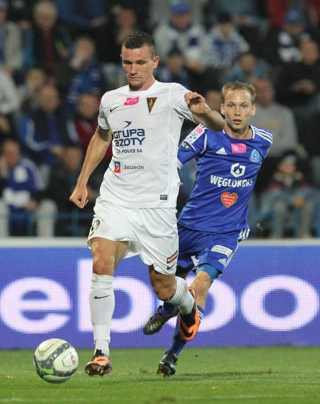 Football. PKO BP Ekstraklasa. Ruch Chorzow - Pogon Szczecin. 02.10.2015