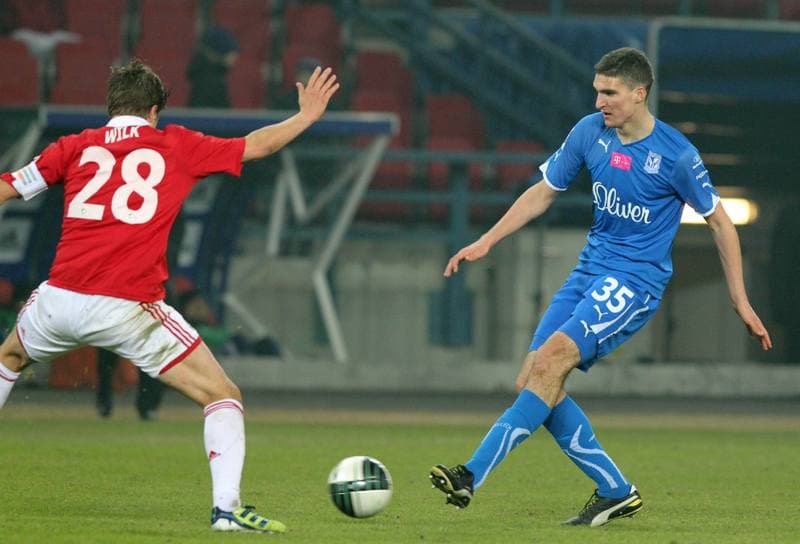 Football. T-Mobile Ekstraklasa. Wisla Krakow - Lech Poznan. 09.03.2012