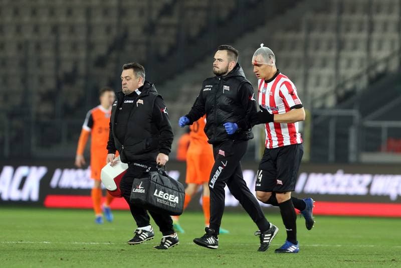 Football. Lotto Ekstraklasa. Cracovia Krakow - Zaglebie Lubin. 13.03.2017
