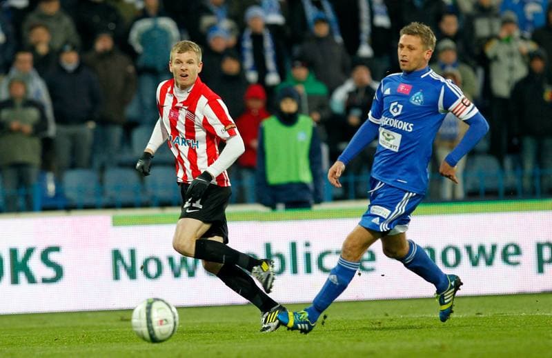 Football. T-Mobile Ekstraklasa. Ruch Chorzow - Cracovia Krakow. 01.12.2013