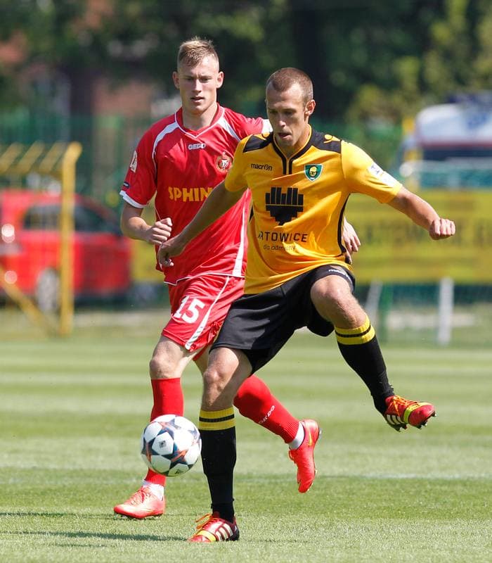 Football. I Liga. GKS Katowice - Widzew Lodz. 02.08.2014