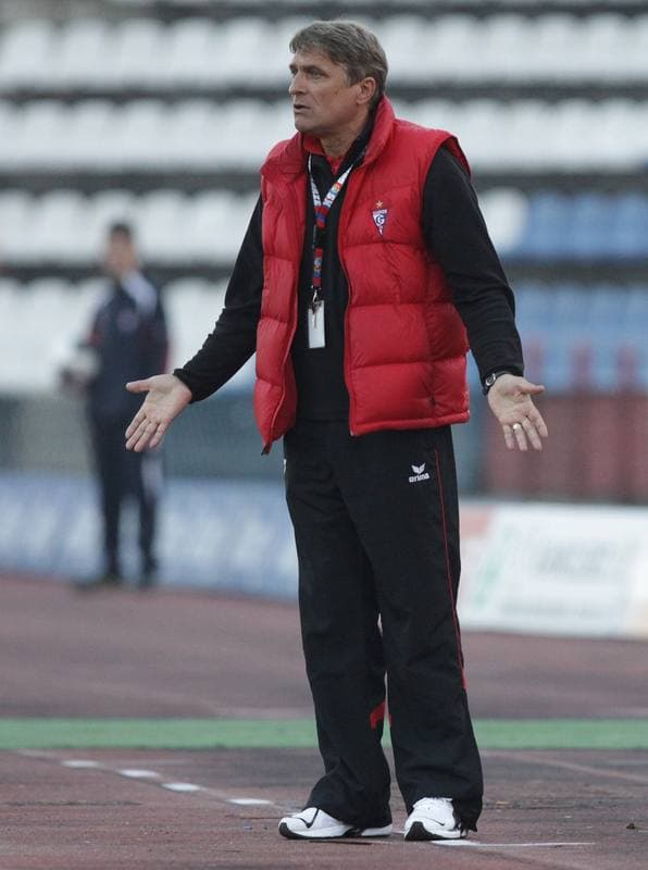 Football. Sparing. Gornik Zabrze - FC Hradec Kralove. 08.10.2010