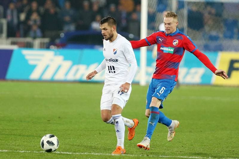 Football. Fortuna:Liga. Banik Ostrava - Viktoria Plzen. 03.11.2018