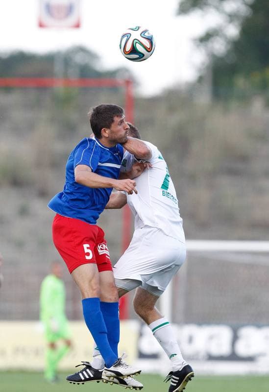 Football. III Liga Opolsko - Slaska. Polonia Bytom - Rekord Bielsko Biala. 10.08.2014