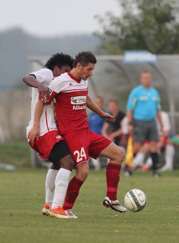 Football. Friendly Match. LZS Piotrowka - Gornik Zabrze. 10.10.2013