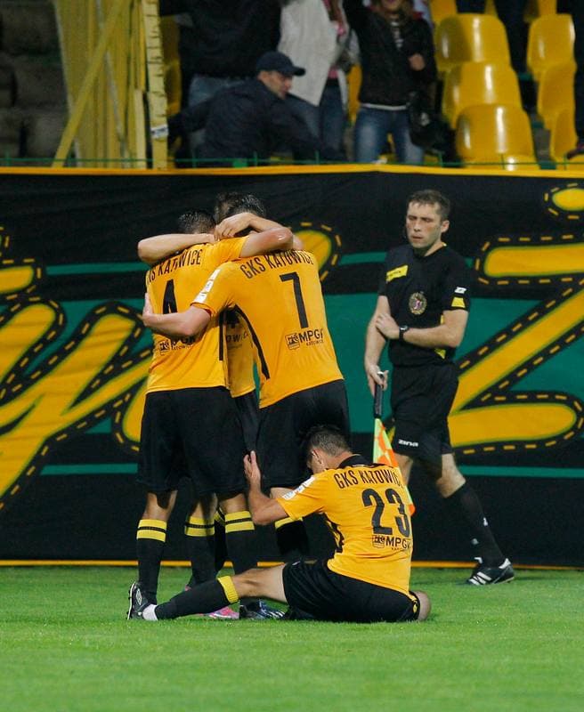 Football. I Liga. GKS Katowice - Pogon Siedlce. 20.09.2014
