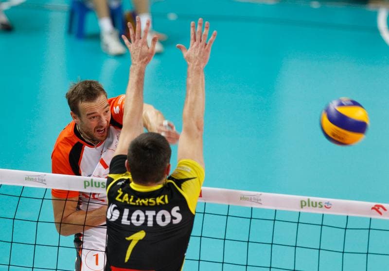 Volleyball. PlusLiga. Jastrzebski Wegiel - Lotos Trefl Gdansk. 13.12.2013