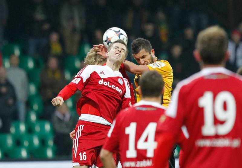 Football. I Liga. GKS Katowice - Dolcan Zabki. 25.10.2014