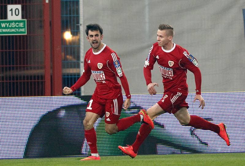 Football. T-Mobile Ekstraklasa. Piast Gliwice - GKS Belchatow. 02.06.2013