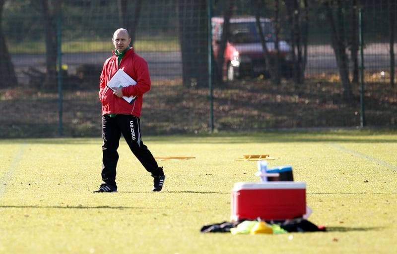 Football. GKS Katowice. Training. 29.06.2015