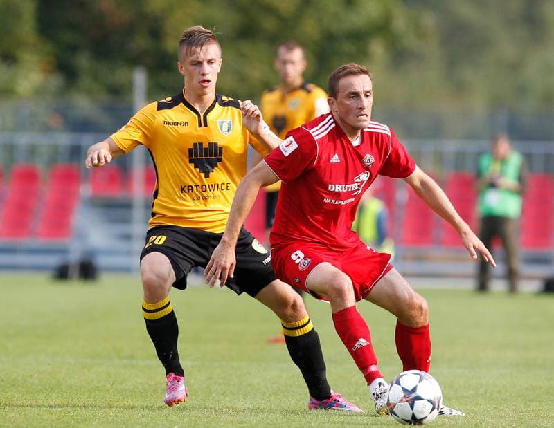 Football. I Liga. Drutex Bytovia Bytow - GKS Katowice. 13.09.2014