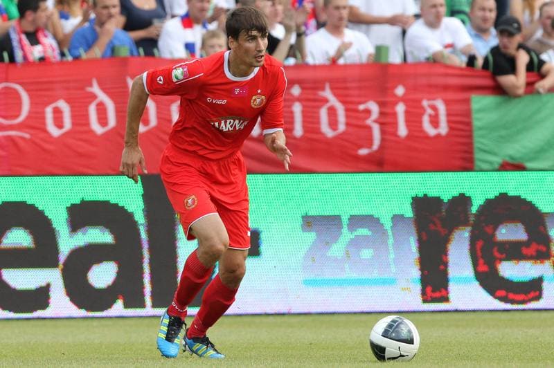 Football. T-Mobile Ekstraklasa. Podbeskidzie Bielsko-Biala - Widzew Lodz. 14.08.2011