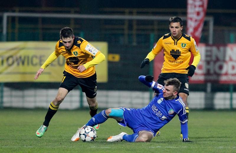Football. I Liga. GKS Katowice - Miedz Legnica. 29.11.2014