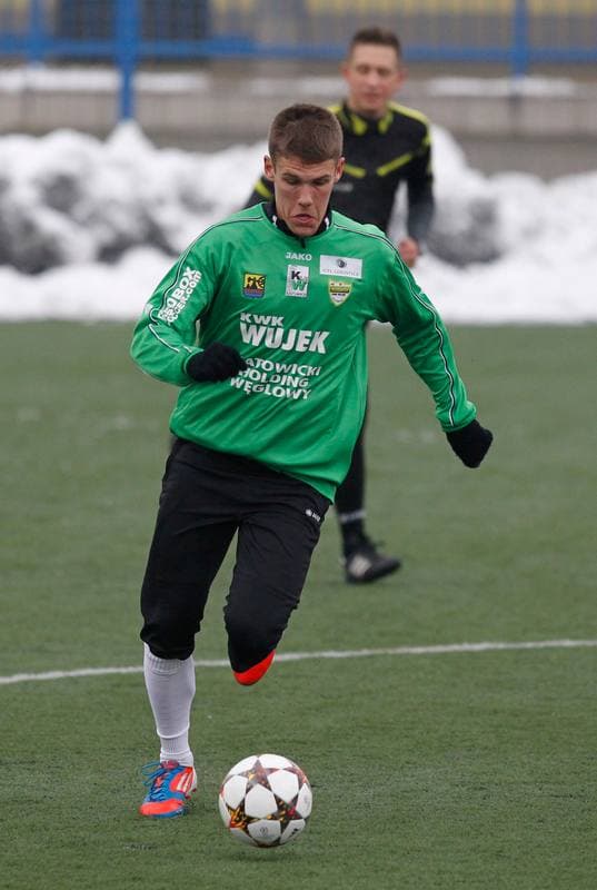 Football. Friendly Match. Rozwoj Katowice - Gornik II Zabrze. 28.01.2015