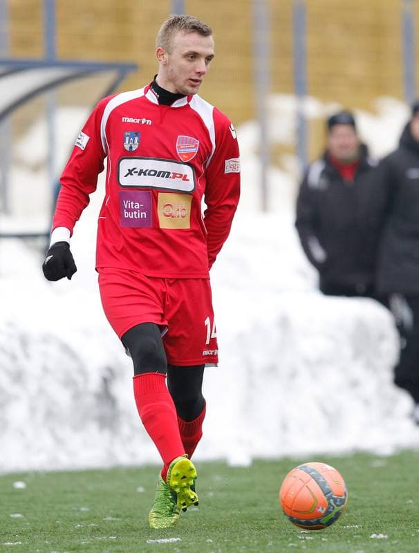 Football. Friendly Match. GKS Katowice - Rakow Czestochowa. 22.02.2014