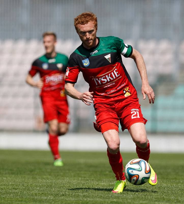 Football. I Liga. GKS Tychy - Wigry Suwalki. 25.04.2015