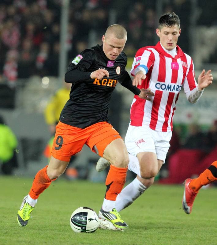 Football. T-Mobile Ekstraklasa. Cracovia Krakow - Zaglebie Lubin. 02.03.2012