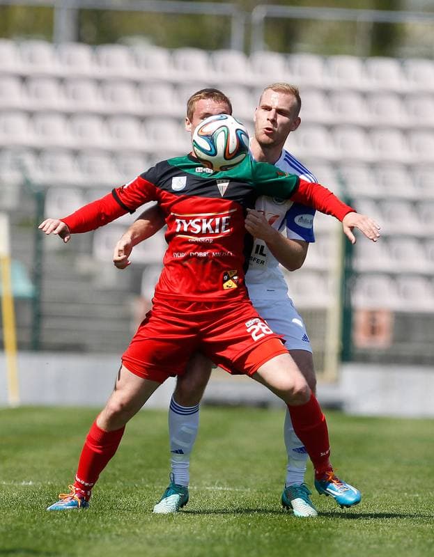 Football. I Liga. GKS Tychy - Wigry Suwalki. 25.04.2015