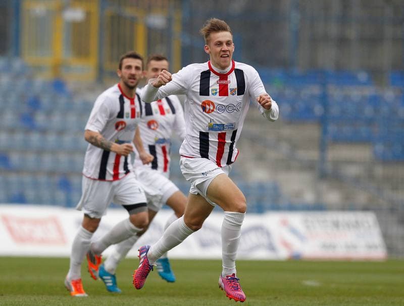 Football. III Liga Opolsko Slaska. Ruch II Chorzow - Odra Opole. 22.03.2015