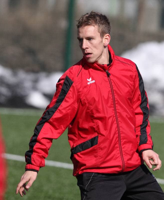 Football. Gornik Zabrze. Training. 05.03.2012