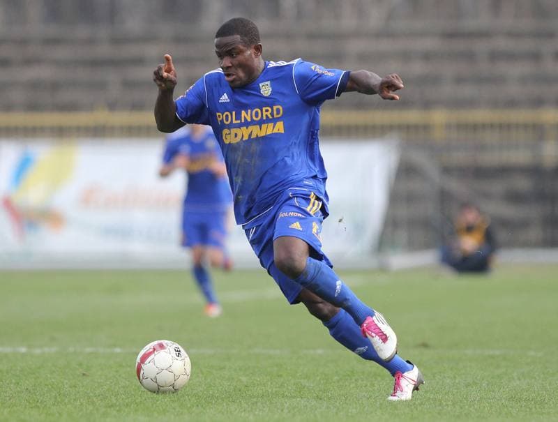 Football. Bytom I liga. Ruch Radzionkow - Arka Gdynia. 07.04.2012