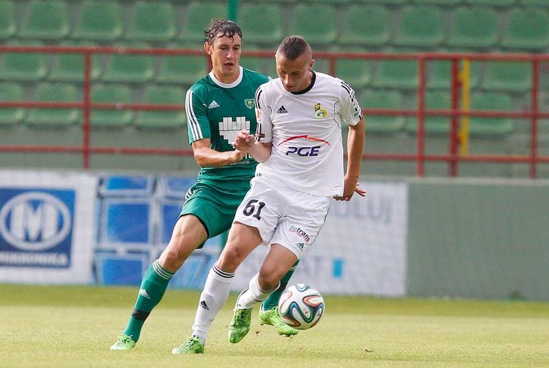 Football. Friendly Match. GKS Belchatow - GKS Katowice. 21.02.2015