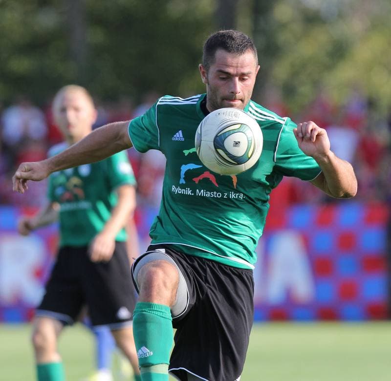 Football. II liga. Rakow Czestochowa - Energetyk ROW Rybnik. 25.08.2012