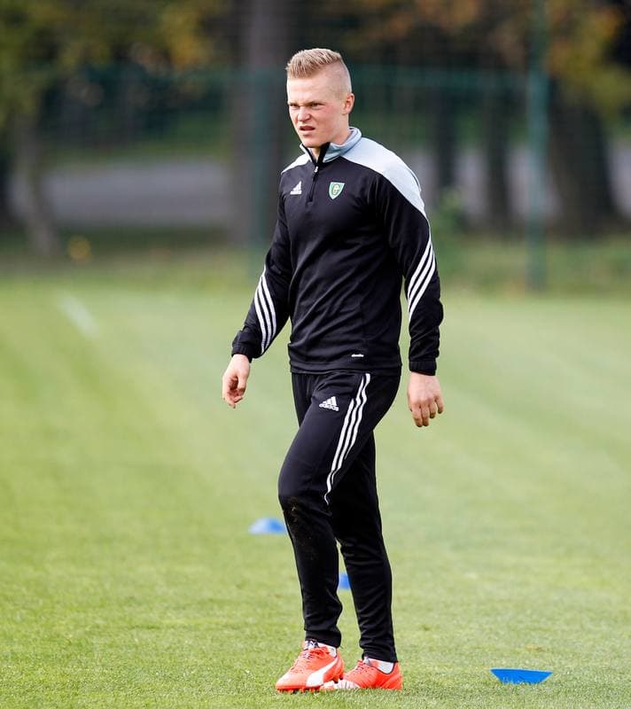 Football. GKS Katowice. Training. 19.01.2015