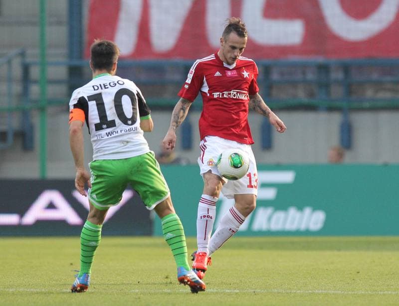 Football. International Friendly Match. Wisla Krakow - VfL Wolfsburg. 13.10.2013