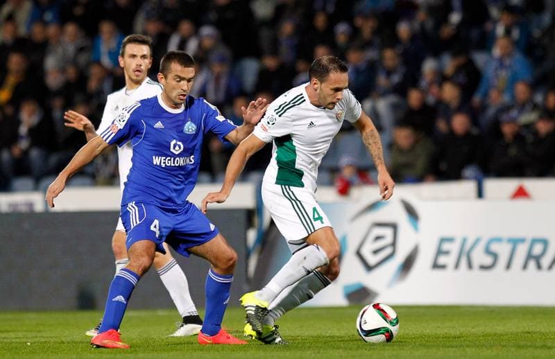 Football. PKO BP Ekstraklasa. Ruch Chorzow - Slask Wroclaw. 23.10.2015