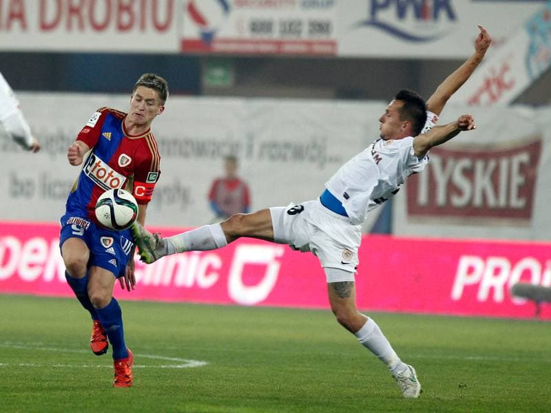 Football. Polish Cup. Piast Gliwice - Zaglebie Lubin. 18.08.2013