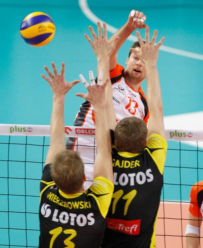 Volleyball. PlusLiga. Jastrzebski Wegiel - Lotos Trefl Gdansk. 13.12.2013