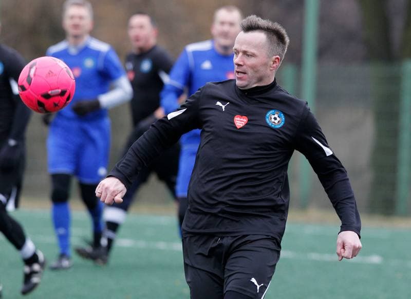 Football. Wielka Orkiestra Swiatecznej Pomocy. Slaskie Oldboye - Slascy Trenerzy. 12.01.2014