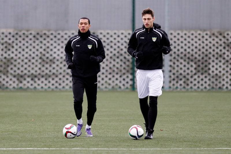 Football. Rozwoj Katowice. Training. 13.01.2016
