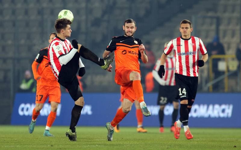 Football. Ekstraklasa. Cracovia Krakow - Zaglebie Lubin. 26.02.2016