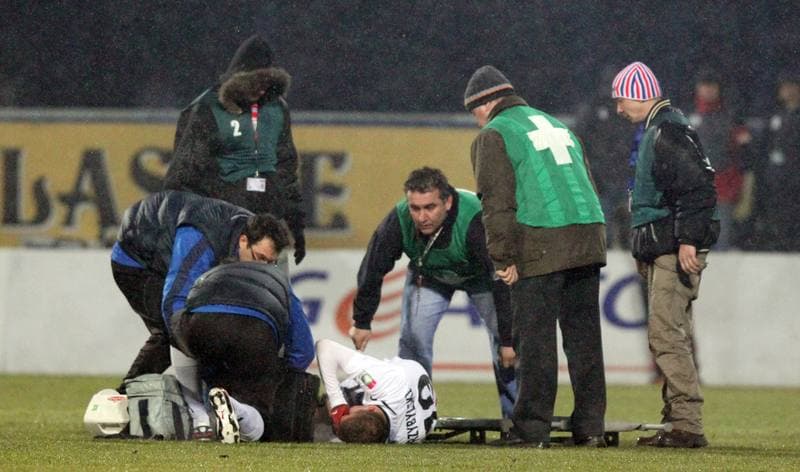 Football. T-Mobile Ekstraklasa. Gornik Zabrze - Legia Warsaw. 19.02.2012