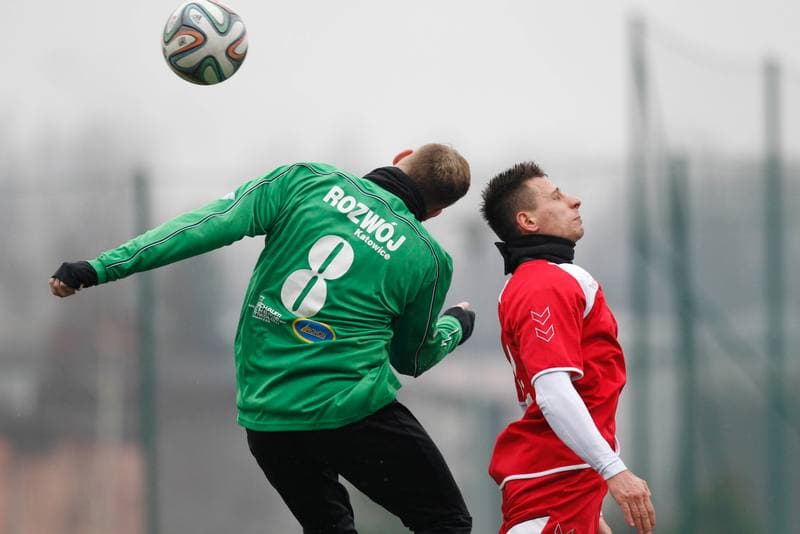 Football. I liga. Rozwoj Katowice - Polonia Bytom. 13.02.2016