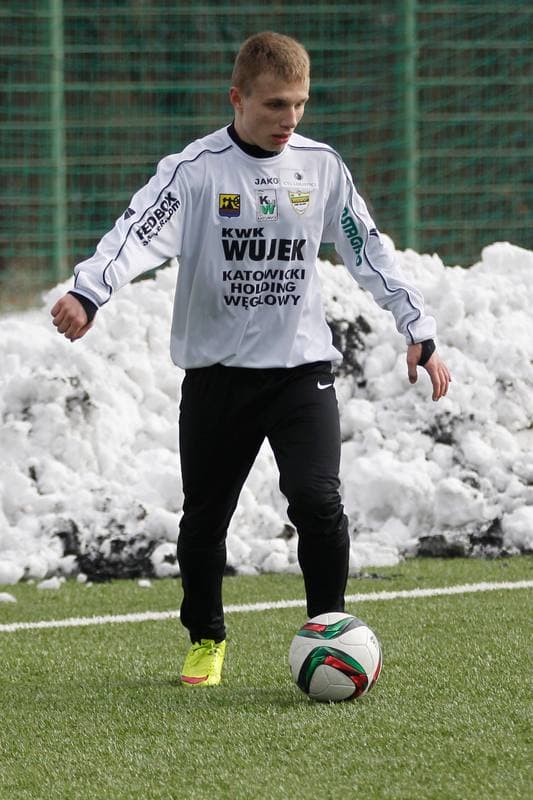 Football. Sparing. Rozwoj Katowice - Rekord Bielsko Biala. 20.02.2016