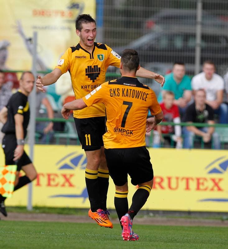 Football. I Liga. Drutex Bytovia Bytow - GKS Katowice. 13.09.2014