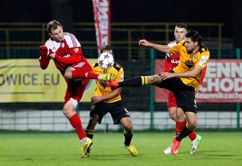 Football. I Liga. GKS Katowice - Dolcan Zabki. 25.10.2014